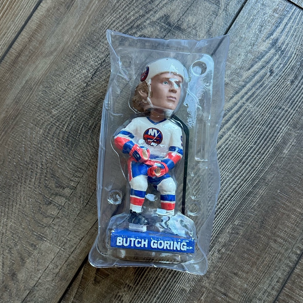 NY Islanders Butch Goring 91 50th Anniversary Bobblehead UBS Arena